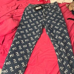 Plt logo pants
